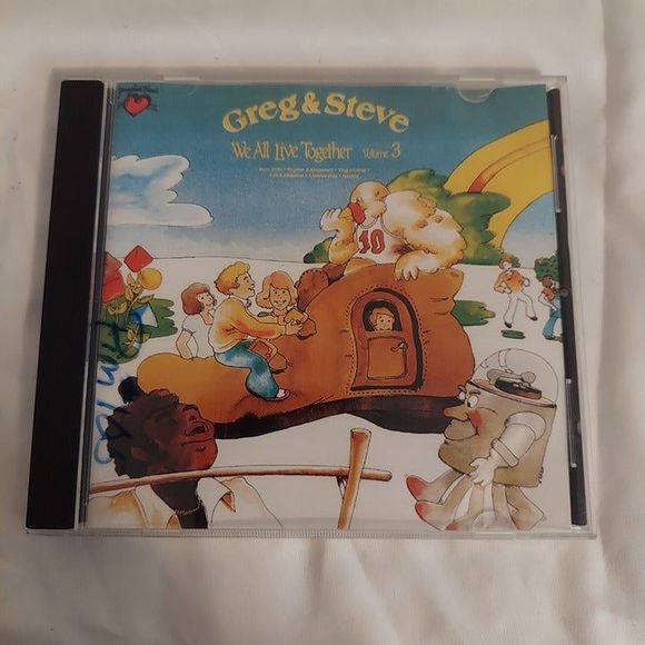 Greg & Steve - We All Live Together  Vol. 3 CD Youngheart Records 1979 - Picture 1 of 6